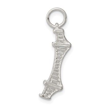 Sterling Silver Golden Gate Bridge Charm — alternate view