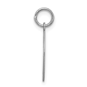 Sterling Silver Rhodium-plated Breakapart Mizpah Charm — alternate view