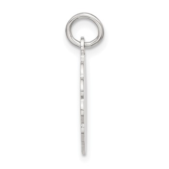 Sterling Silver Be My Valentine Disc Charm — alternate view