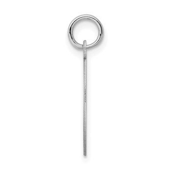 Sterling Silver Rhodium-plated 2-piece Best Friend Disc Charm — alternate view