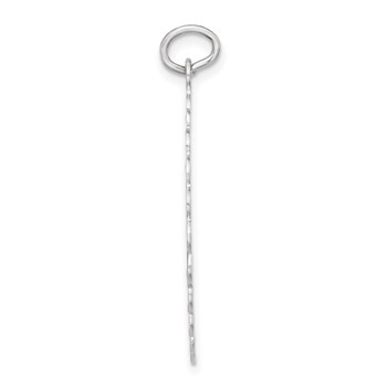 Sterling Silver Diamond-cut Happy Birthday Disc Charm — alternate view