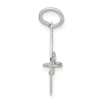 Sterling Silver Pacifier Blessed Event Charm — alternate view