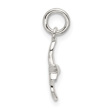 Sterling Silver Bird Charm — alternate view