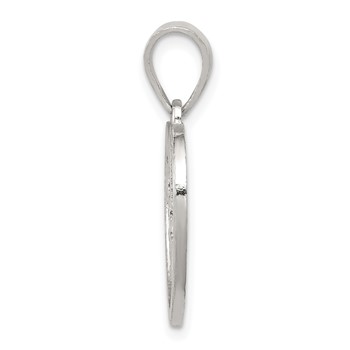 Sterling Silver # 1 Mom Charm — alternate view