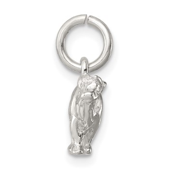 Sterling Silver Cow Charm — alternate view