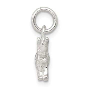 Sterling Silver Horse Charm — alternate view