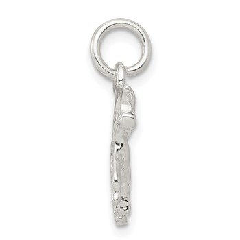 Sterling Silver Cat Charm — alternate view