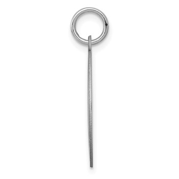 Sterling Silver Rhodium-plated Dalmatian Disc Charm — alternate view