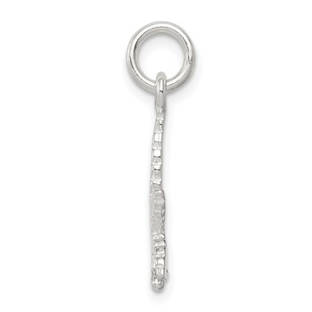 Sterling Silver Leaf Charm — alternate view