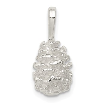 Sterling Silver Pinecone Charm