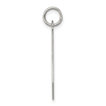 Sterling Silver Rhodium-plated I'll Never stop loving you Charm — alternate view