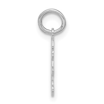 Sterling Silver Teddy Bear Charm — alternate view