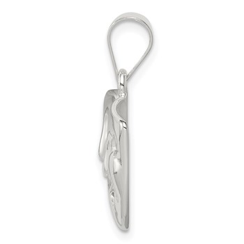 Sterling Silver Comedy/Tragedy Charm — alternate view