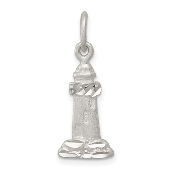 Sterling Silver Lighthouse Charm