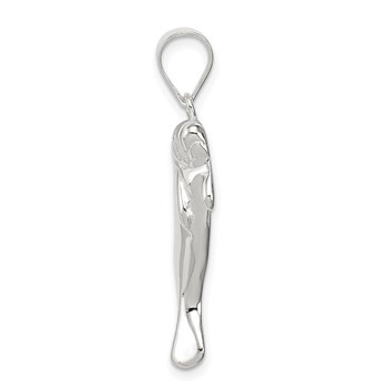 Sterling Silver Manatee Charm — alternate view