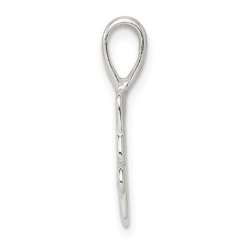 Sterling Silver I (heart) my Sister Pendant — alternate view