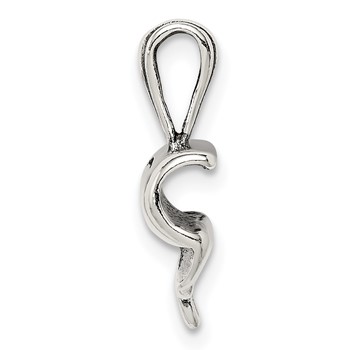 Sterling Silver Polish & Antique Diploma Pendant — alternate view