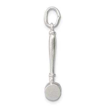 Sterling Silver Gavel Charm — alternate view