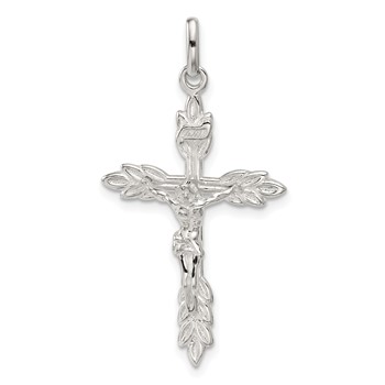 Sterling Silver INRI Crucifix Charm