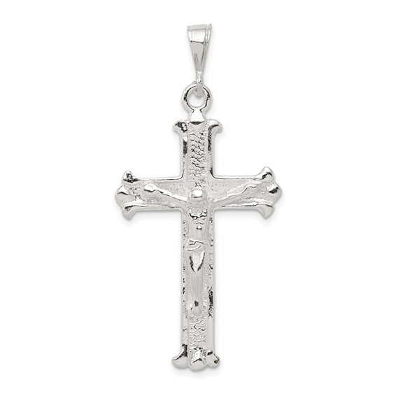 Sterling Silver Crucifix Pendant - Quality Gold