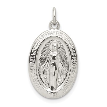 Sterling Silver Miraculous Medal