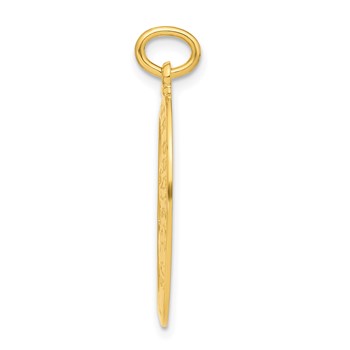 Sterling Silver 24k Gold-plated Saint Christopher Basketball Medal Pendant — alternate view