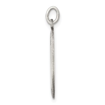 Sterling Silver Antiqued Saint Joseph Medal — alternate view