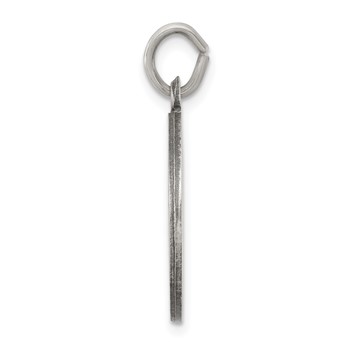 Sterling Silver Antiqued Saint John Neumann Medal — alternate view