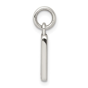 Sterling Silver Antiqued Holy Bible Charm — alternate view