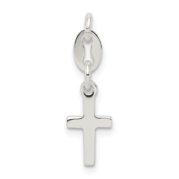 Sterling Silver Cross Charm