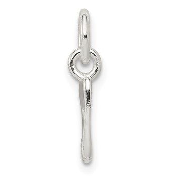 Sterling Silver Music Note Charm — alternate view