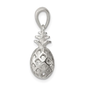 Sterling Silver Pineapple Pendant — alternate view
