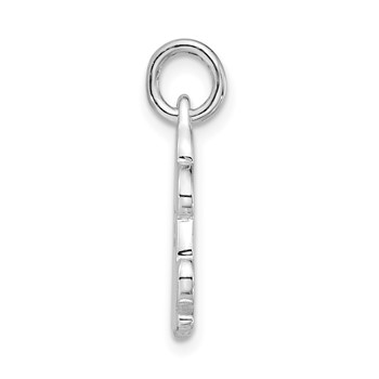 Sterling Silver Polished Multicolor Enameled Frog Charm — alternate view