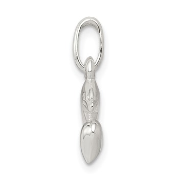 Sterling Silver Dolphin Pendant — alternate view