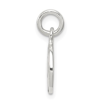 Sterling Silver Enameled Soccer Ball Charm — alternate view