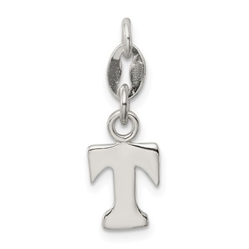 Sterling Silver Letter R Initial Charm
