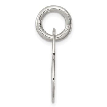 Sterling Silver Heart with Cut Out Heart Charm — alternate view