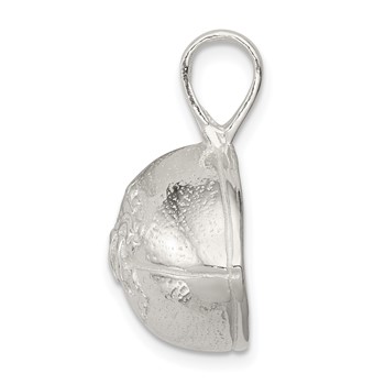 Sterling Silver Football Charm — alternate view