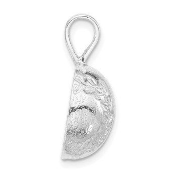 Sterling Silver Baseball Charm — alternate view