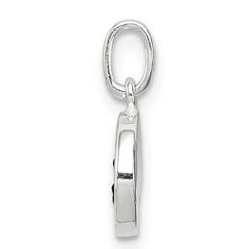 Sterling Silver Enameled Emotion Face Charm — alternate view