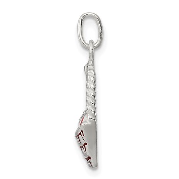 Sterling Silver Enameled Easter Basket — alternate view