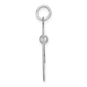 Sterling Silver Rhodium-plated Personalizable My Children Charm — alternate view