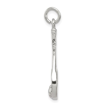 Sterling Silver Tennis Racquet Charm — alternate view