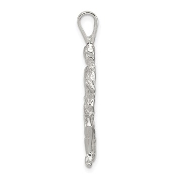 Sterling Silver Runner Pendant — alternate view