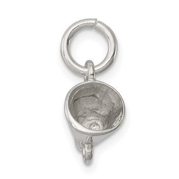 Sterling Silver Megaphone Charm — alternate view