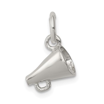 Sterling Silver Megaphone Charm