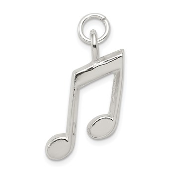 Sterling Silver Music Notes Charm