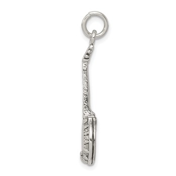 Sterling Silver Banjo Charm — alternate view