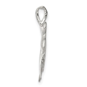 Sterling Silver Comb & Scissors Charm — alternate view