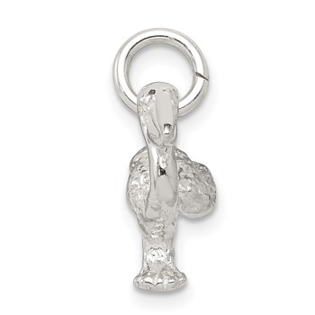 Sterling Silver Pelican Charm — alternate view